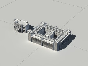 city - high-rise office 230 Model 3D