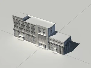 city - high-rise office 231 3D Model
