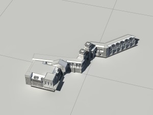 city - high-rise office 234 Modèle 3D