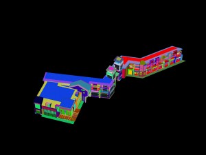 city - high-rise office 234 Modèle 3D
