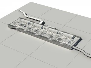 city - high-rise office 236 3D Model