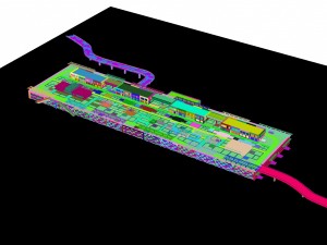 city - high-rise office 236 Modelo 3D