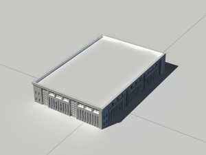 city - high-rise office 239 Modèle 3D