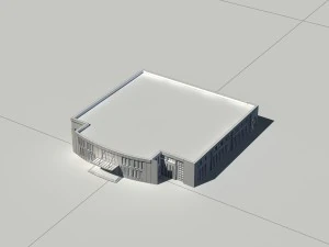 city - high-rise office 240 3D Model