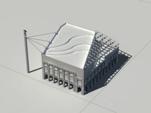 city - high-rise office 242 3D Model