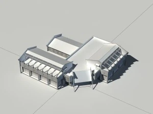 city - high-rise office 247 3D Model