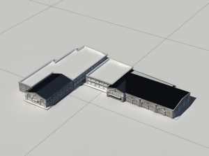 city - high-rise office 248 Modèle 3D
