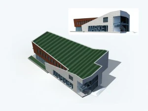 city - high-rise office 249 3D Model