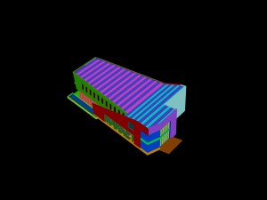 city - high-rise office 249 3D Model