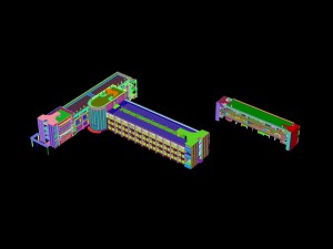 city - high-rise office 251 Model 3D