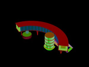 city - high-rise office 252 3D Model