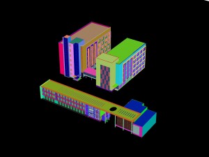 city - high-rise office 256 3D Model