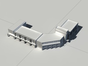 city - high-rise office 259 3D 모델