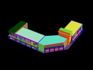 city - high-rise office 259 3D 모델
