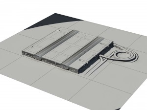 city - high-rise office 260 Modelo 3D