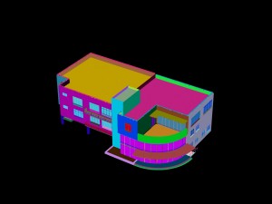 city - high-rise office 262 Modelo 3D