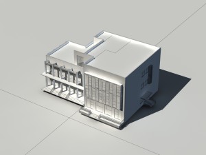 city - high-rise office 263 Modèle 3D