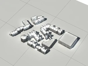 city - high-rise office 264 3D Model