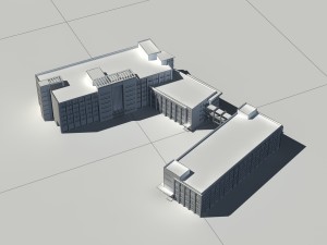 city - high-rise office 265 3D 모델