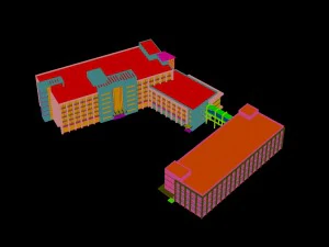 city - high-rise office 265 3D Model