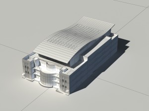 city - high-rise office 266 3D मॉडल