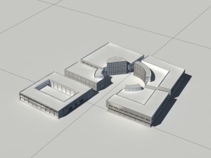 city - high-rise office 268 3D Model