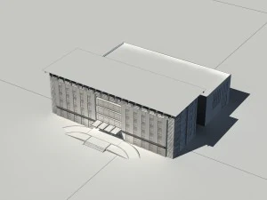 city - high-rise office 271 3D Model