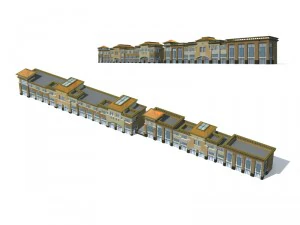 city - high-rise office 273 3D Model