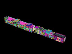 city - high-rise office 273 Model 3D