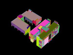 city - high-rise office 276 Model 3D
