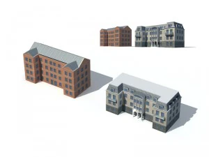 city - high-rise office 277 3D Model