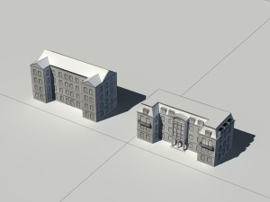 city - high-rise office 277 Modèle 3D