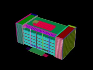 city - high-rise office 278 Modelo 3D