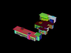 city - high-rise office 279 3D Model
