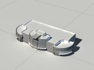 city - high-rise office 280 3Dモデル