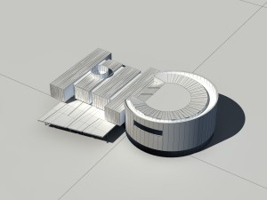city - high-rise office 282 3D Model