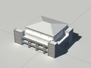 city - high-rise office 285 3D Model