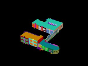 city - high-rise office 287 3D 模型
