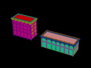 city - high-rise office 288 3D Model