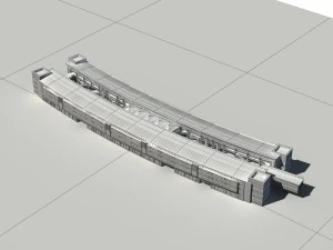 city - high-rise office 289 3D Model