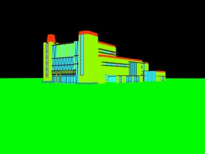 city - high-rise office 291 3D Model
