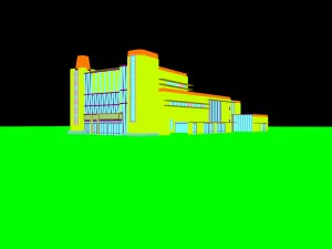 city - high-rise office 291 3D Model
