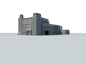 city - high-rise office 291 Model 3D