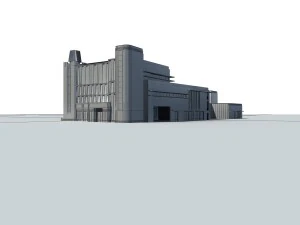 city - high-rise office 291 3D Model