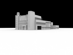 city - high-rise office 291 Model 3D