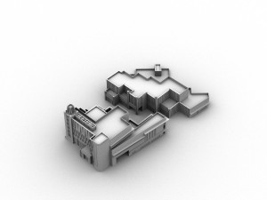 city - high-rise office 291 Model 3D