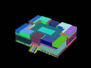 city - high-rise office 293 3D Модель