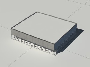 city - high-rise office 294 Model 3D