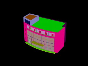 city - high-rise office 295 3Dモデル