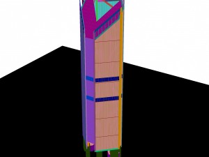 city - high-rise office 299 3Dモデル